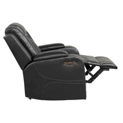 Benz - LED & Power Recliner Chair With Adjustable Headrest