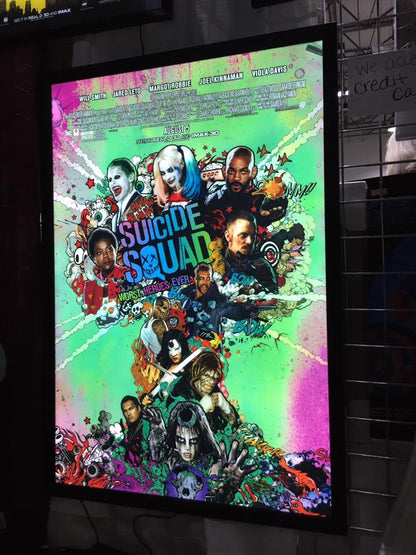 5-PACK Glowbox “World Famous" LED Poster Frames