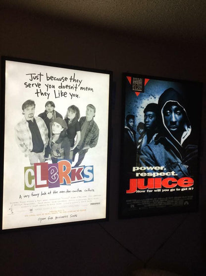 5-PACK Glowbox “World Famous" LED Poster Frames