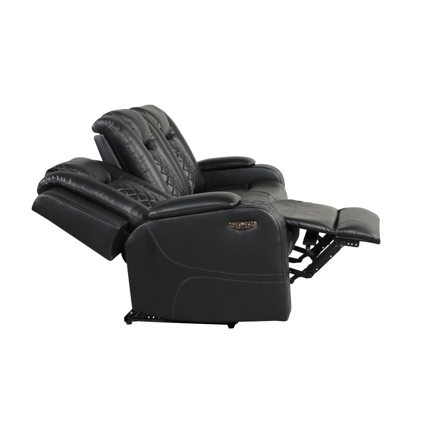 Benz - Power Recliner Set With LED Lighting And USB Charging
