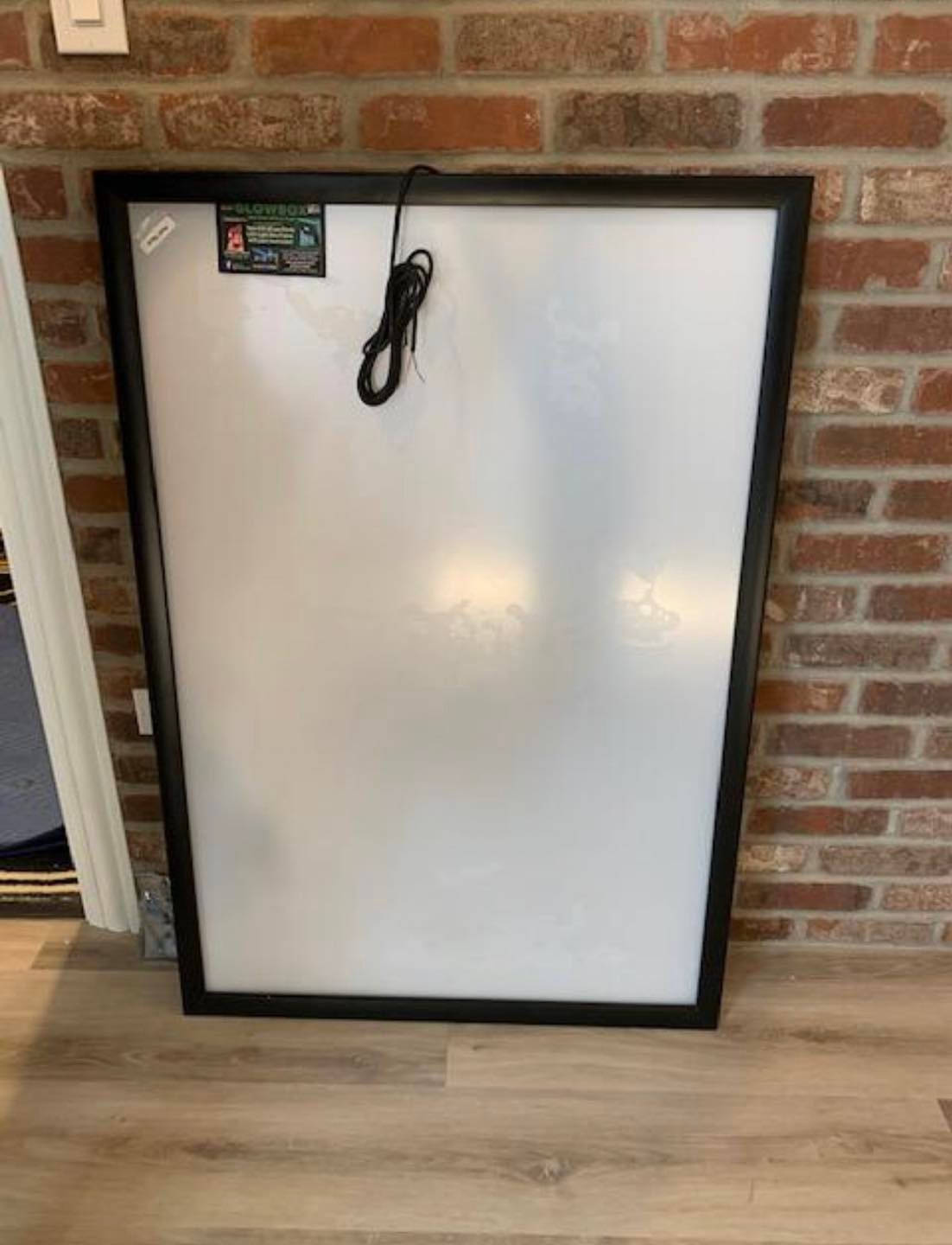 9-PACK Glowbox "World Famous" LED Poster Frames