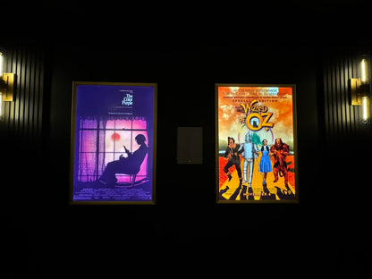 4-PACK Glowbox "World Famous" LED Poster Frames