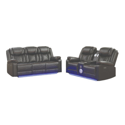 Challenger LED Power Recliner Set