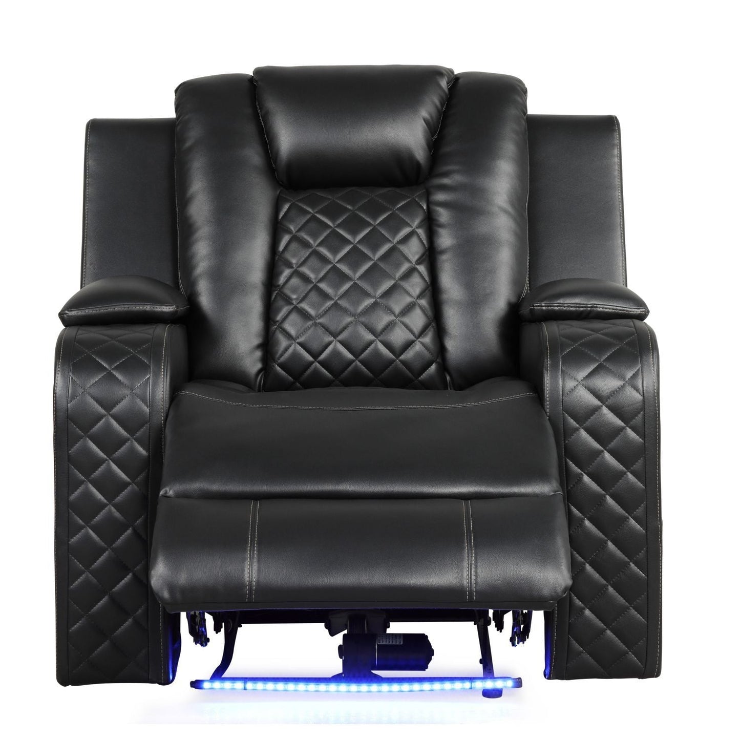 Benz - Power Recliner Set With LED Lighting And USB Charging