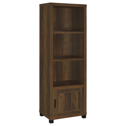 Sachin 3-piece 79-inch TV Entertainment Center Dark Pine