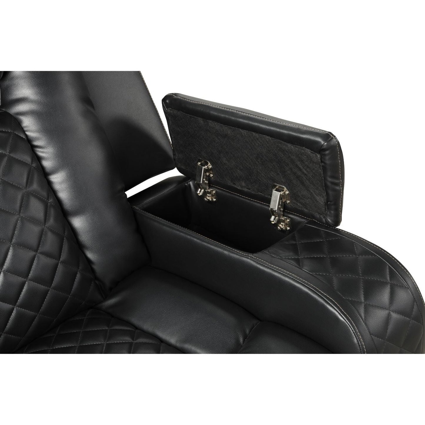 Benz - Power Recliner Set With LED Lighting And USB Charging