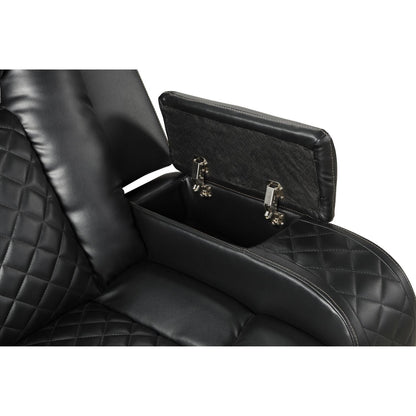 Benz - Power Recliner Set With LED Lighting And USB Charging