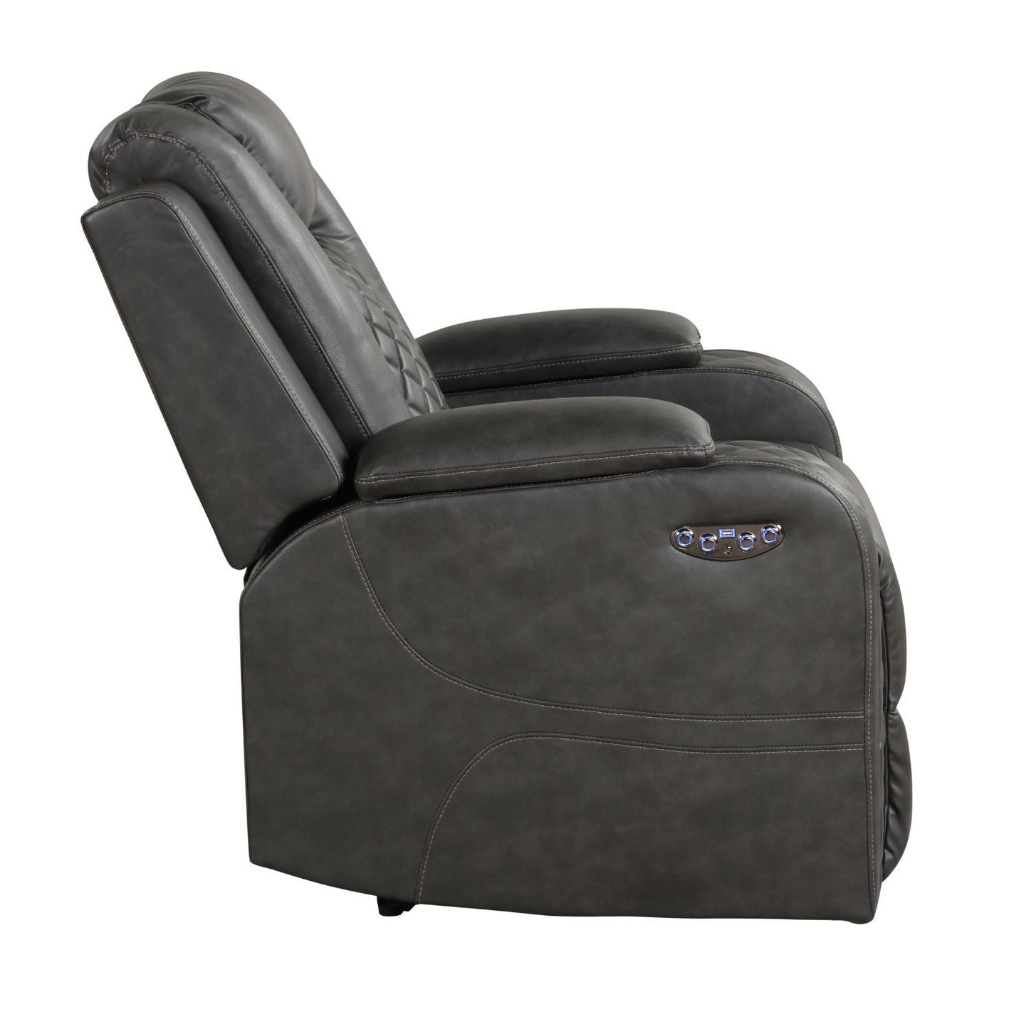 Benz - Power Recliner Set With LED Lighting And USB Charging