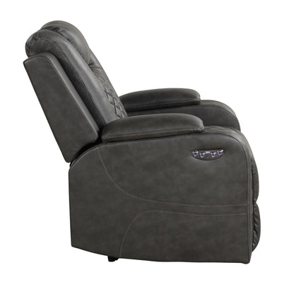 Benz - Power Recliner Set With LED Lighting And USB Charging