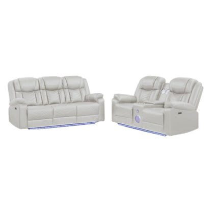Challenger LED Power Recliner Set