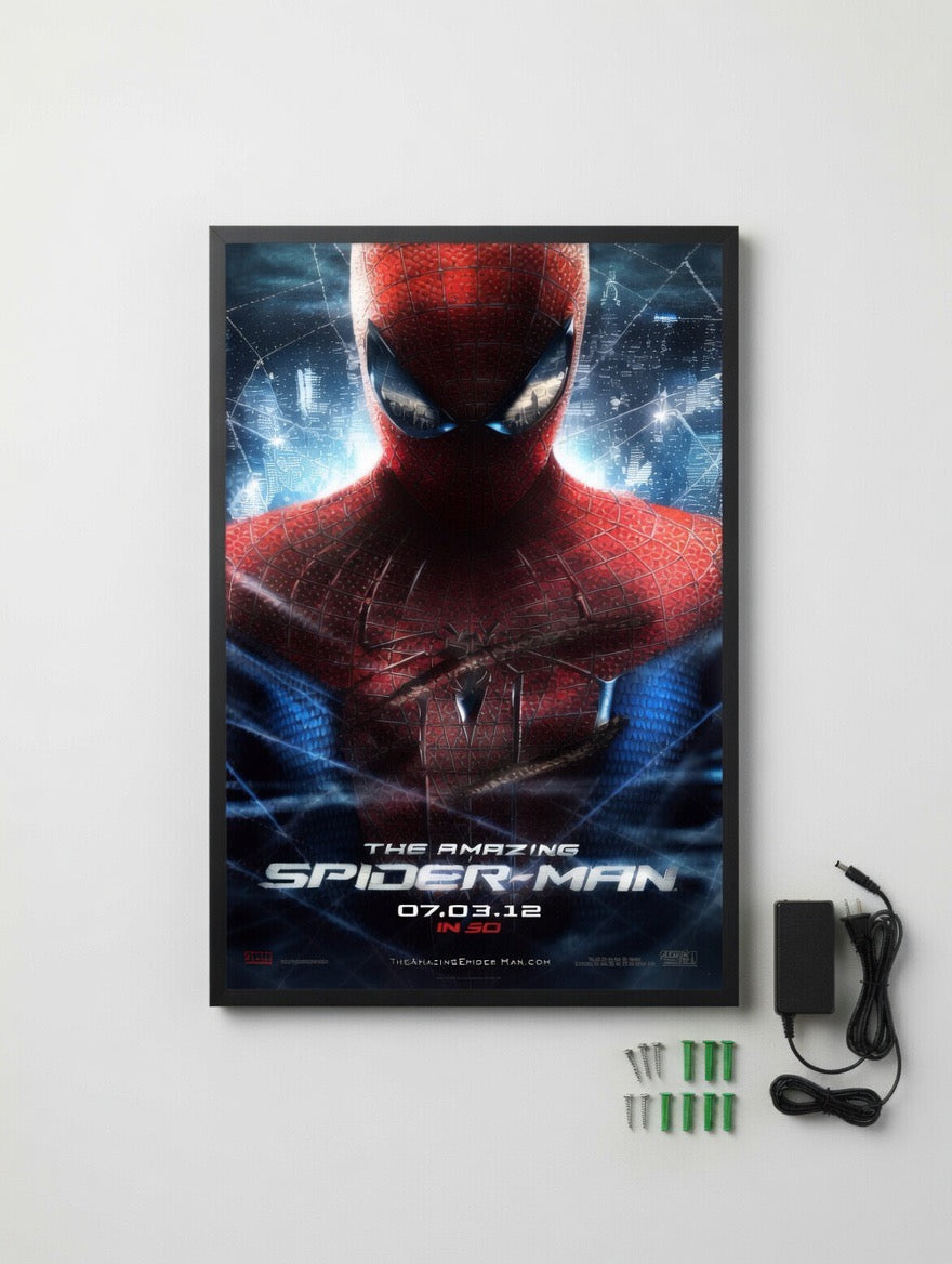 12-PACK Glowbox "World Famous" LED Poster Frames