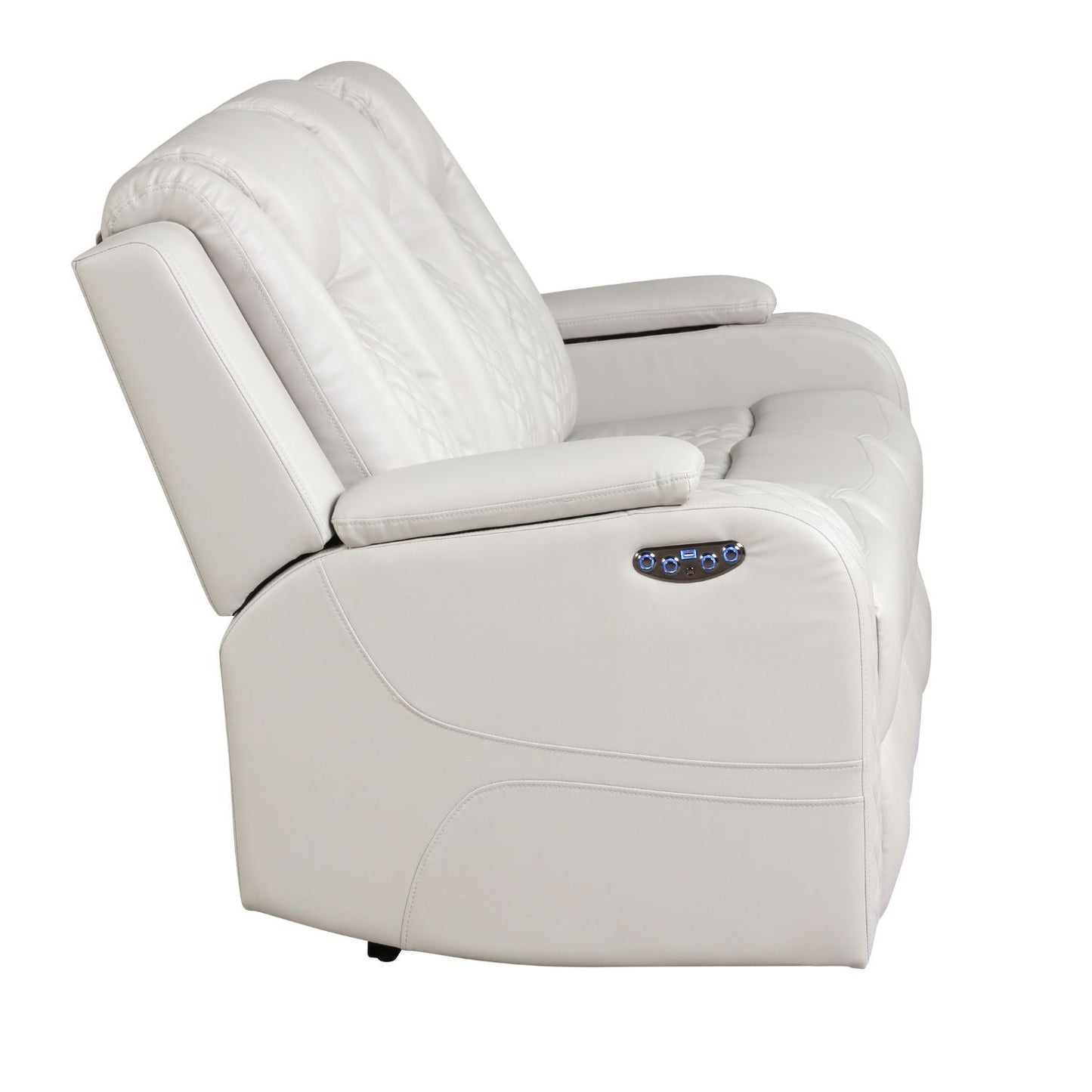 Benz - Power Recliner Set With LED Lighting And USB Charging