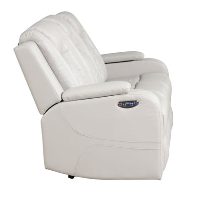 Benz - Power Recliner Set With LED Lighting And USB Charging