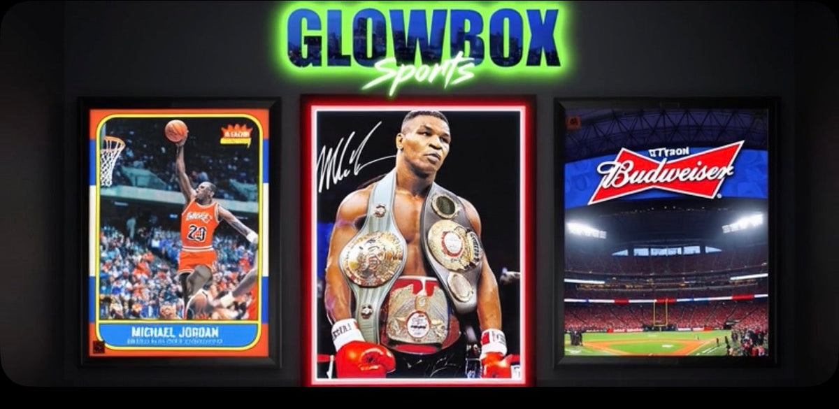 12-PACK Glowbox "World Famous" LED Poster Frames