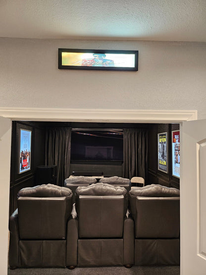 4-PACK Glowbox "World Famous" LED Poster Frames