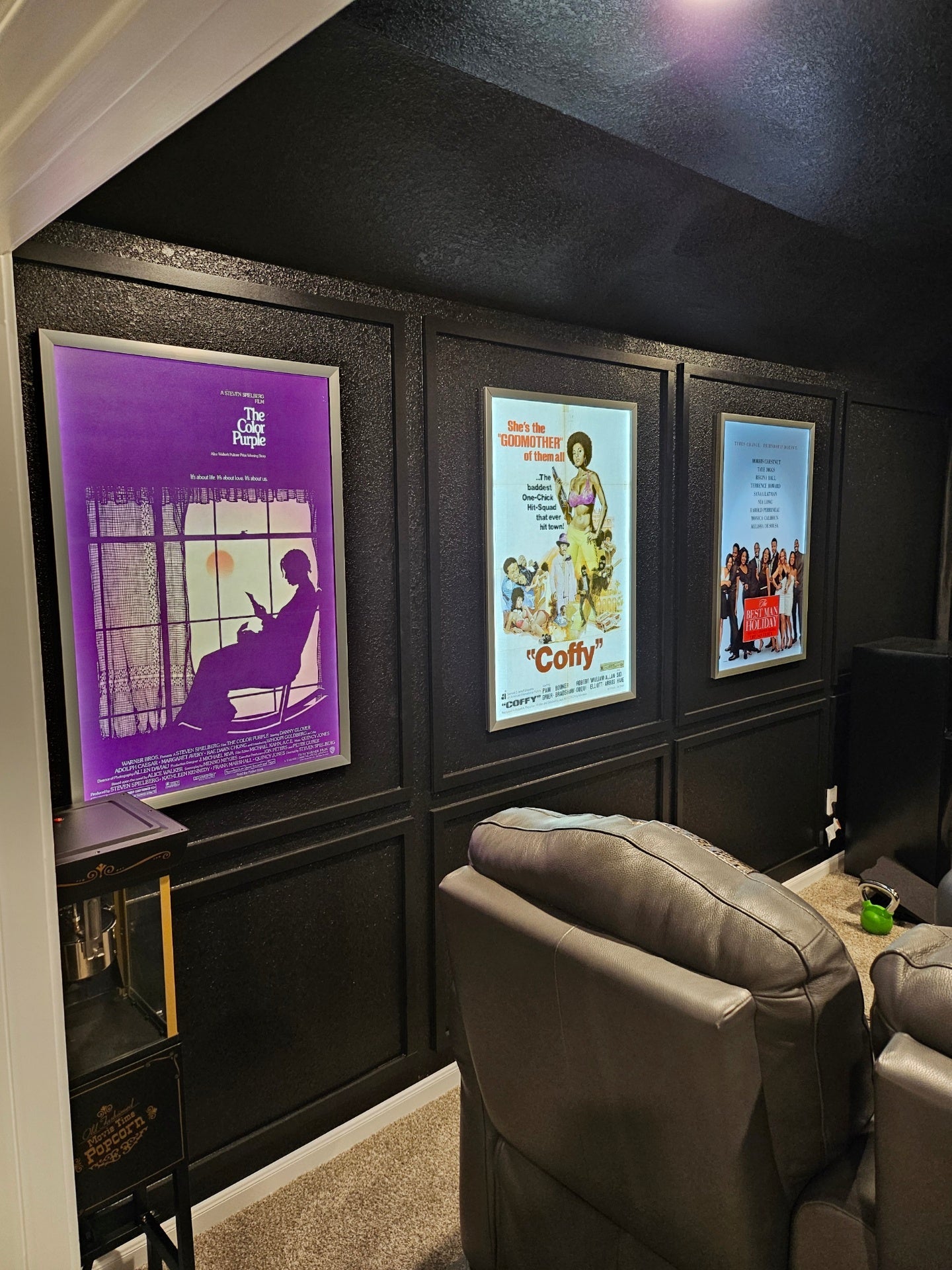 4-PACK Glowbox "World Famous" LED Poster Frames