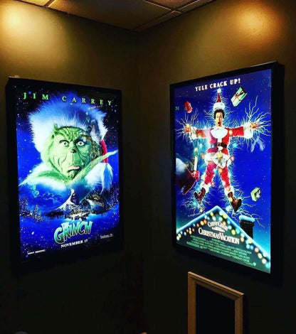 10-PACK Glowbox "World Famous" LED Poster Frames