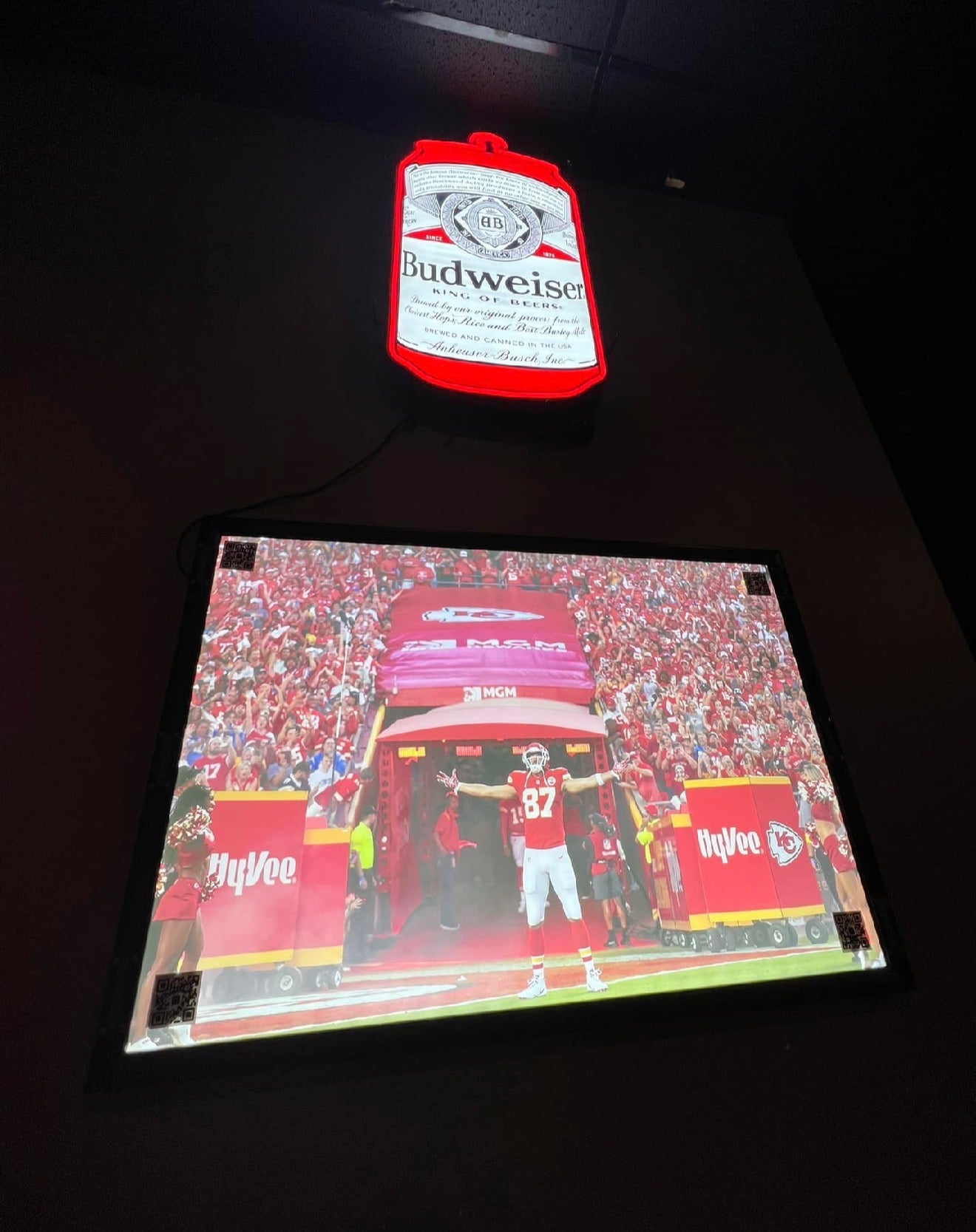 12-PACK Glowbox "World Famous" LED Poster Frames