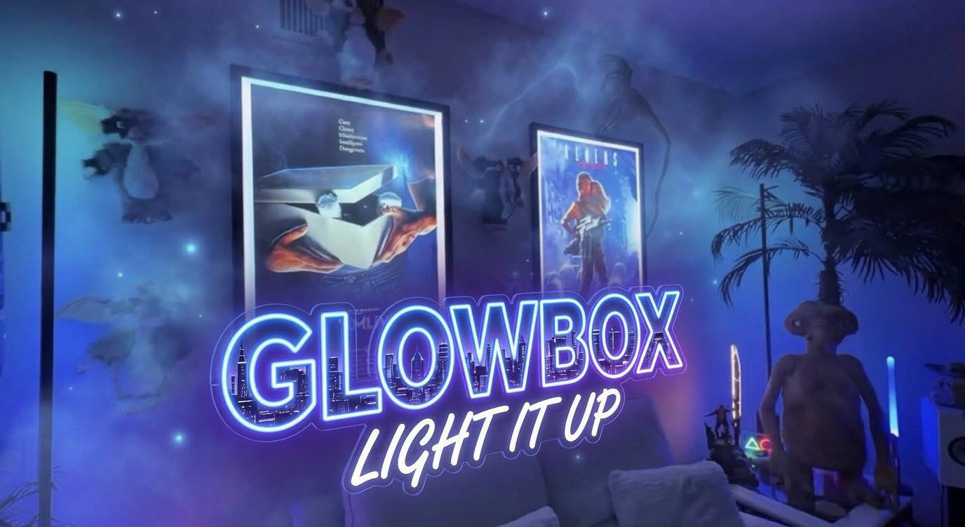 12-PACK Glowbox "World Famous" LED Poster Frames