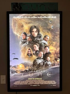10-PACK Glowbox "World Famous" LED Poster Frames