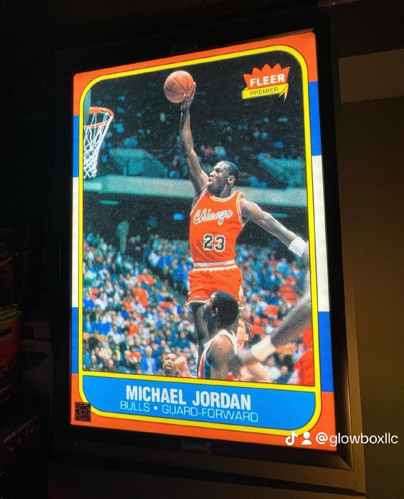 12-PACK Glowbox "World Famous" LED Poster Frames
