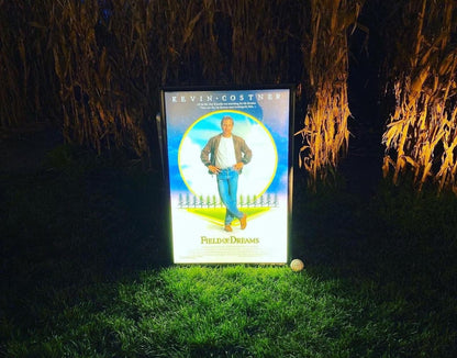 9-PACK Glowbox "World Famous" LED Poster Frames