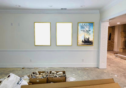10-PACK Glowbox "World Famous" LED Poster Frames