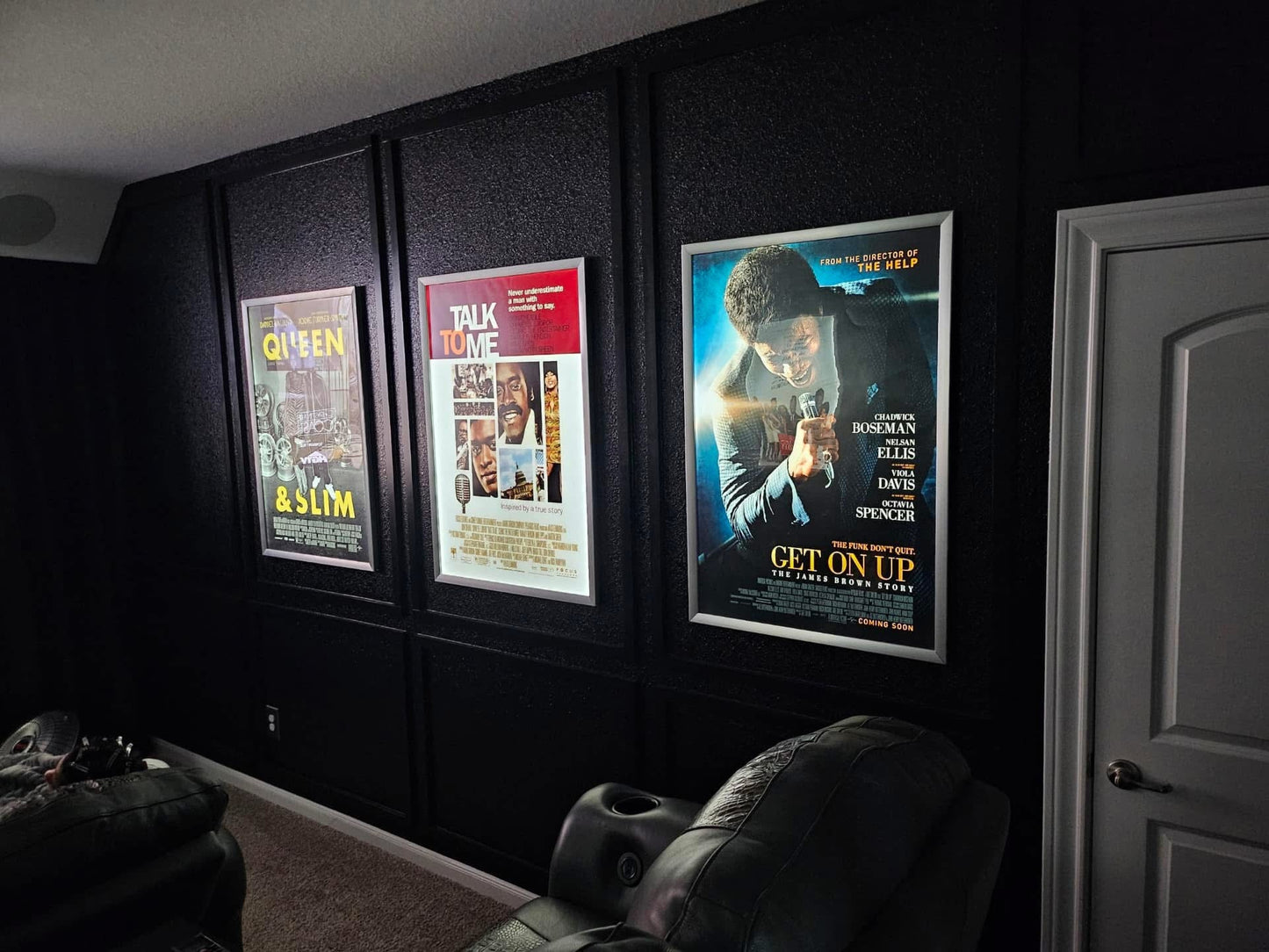 5-PACK Glowbox “World Famous" LED Poster Frames