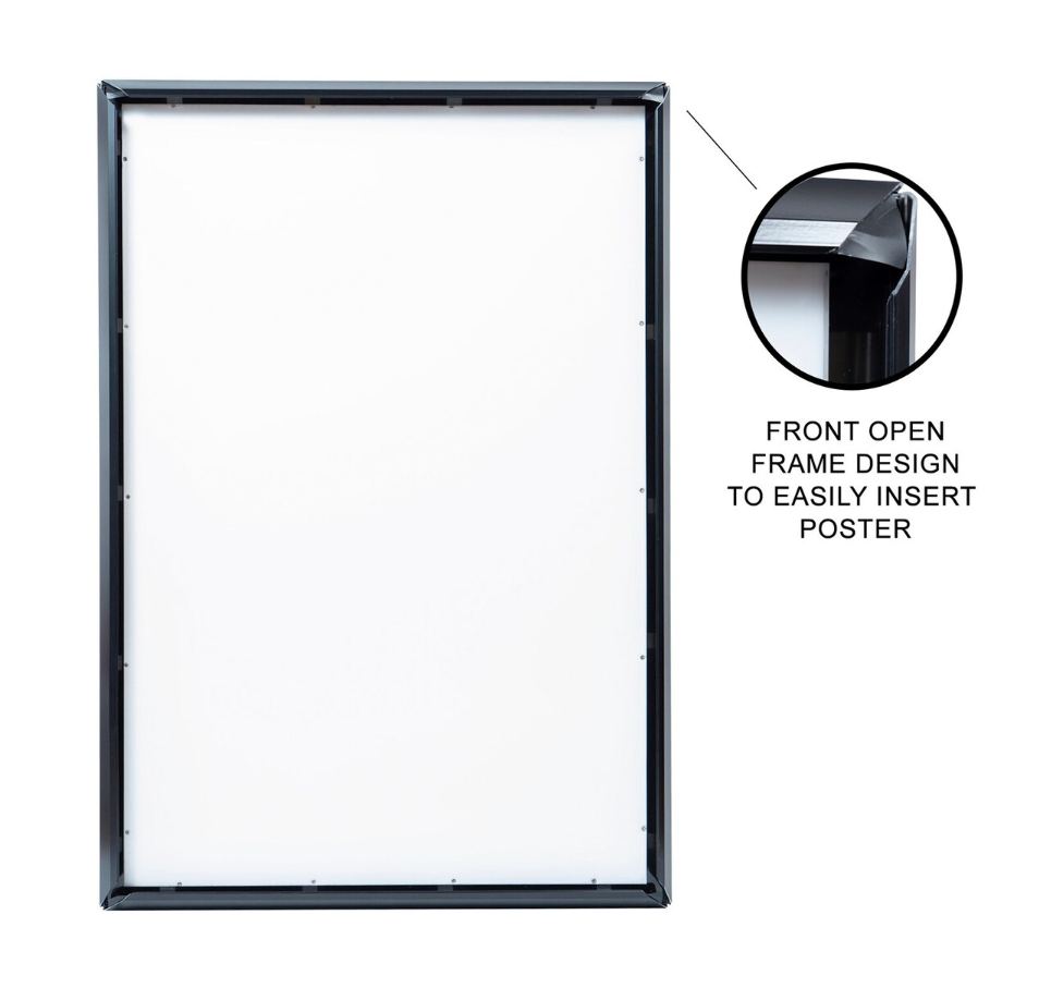5-PACK Glowbox “World Famous" LED Poster Frames