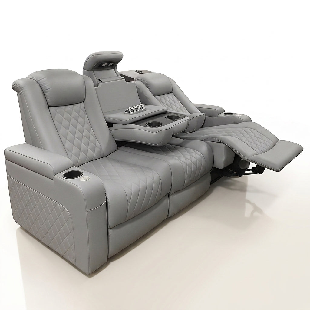 SilverLuxe Prestige Triple Recliner — Studio Shot