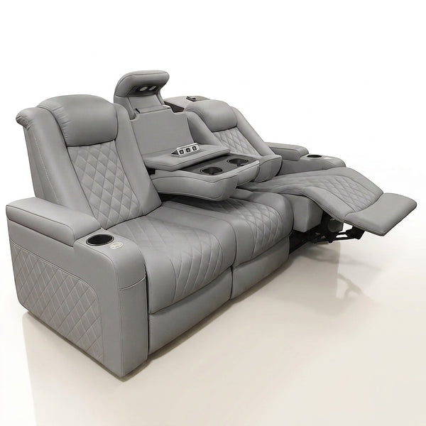 SilverLuxe Prestige Triple Recliner — Studio Shot