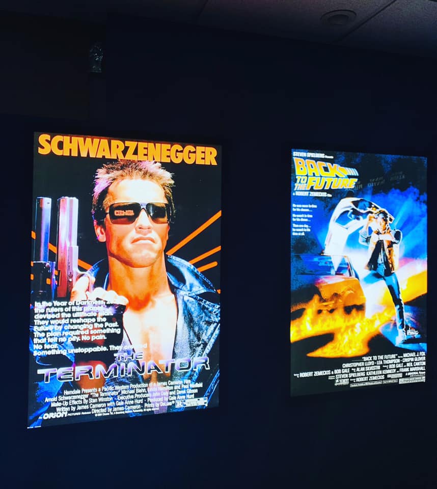 8-PACK Glowbox "World Famous" LED Poster Frames