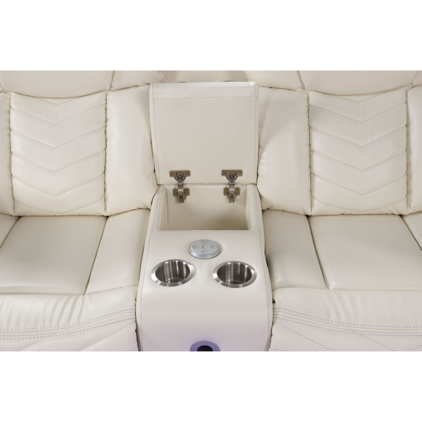 Challenger - Recliner Sectional Sofa, Built In USB, C Ports & Bluetooth