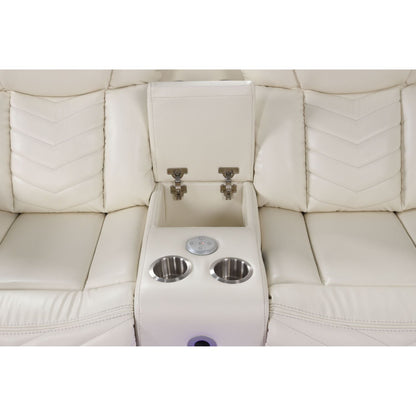 Challenger - Recliner Sectional Sofa, Built In USB, C Ports & Bluetooth