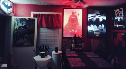 8-PACK Glowbox "World Famous" LED Poster Frames