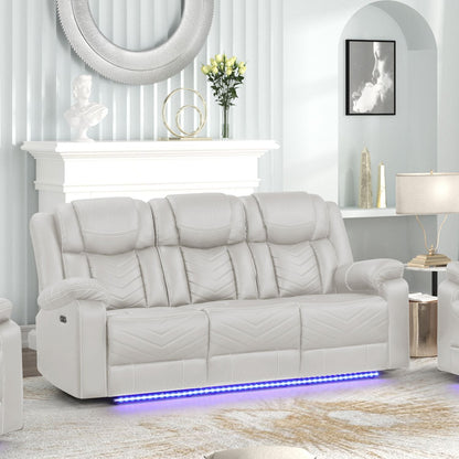 Challenger LED Power Recliner Set