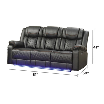 Challenger LED Power Recliner Set