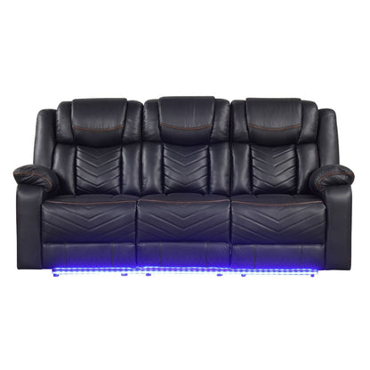 Challenger LED Power Recliner Set