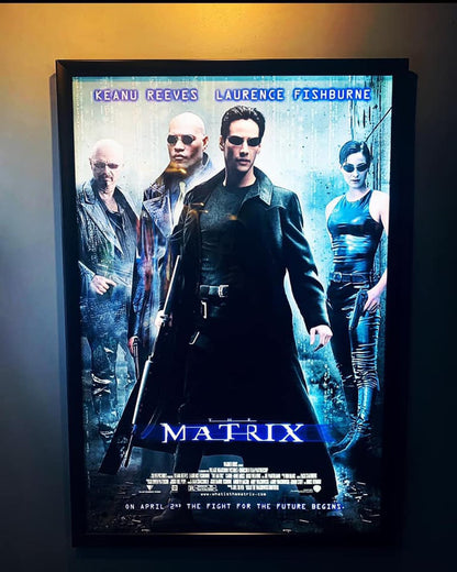 6-PACK Glowbox "World Famous" LED Poster Frames