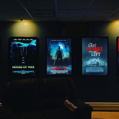 12-PACK Glowbox "World Famous" LED Poster Frames