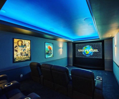 10-PACK Glowbox "World Famous" LED Poster Frames