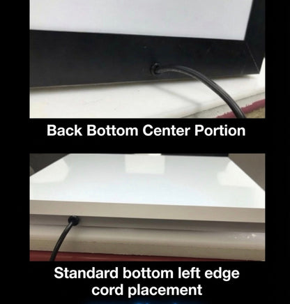 12-PACK Glowbox "World Famous" LED Poster Frames